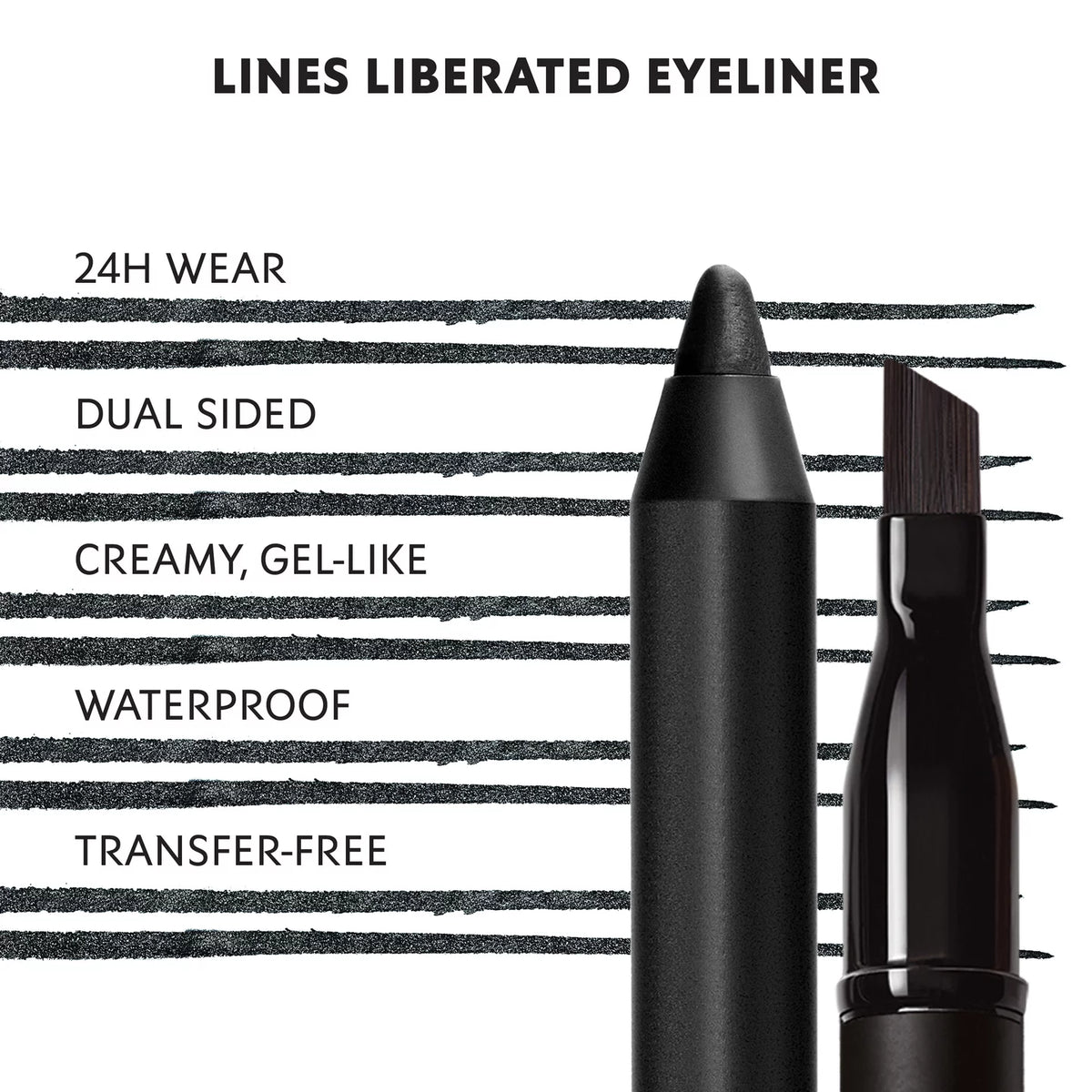 LINES LIBERATED 24H WATERPROOF EYELINER